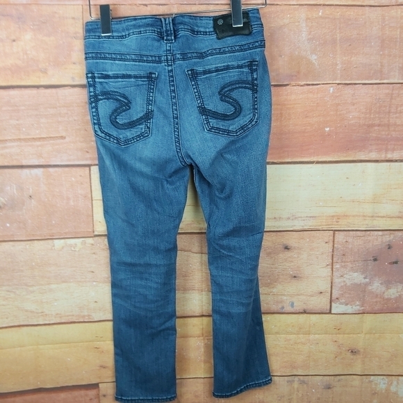 📣2/40$📣 Silver Sienna Fluid High Capri jeans size 27 - Picture 5 of 9